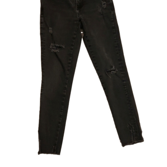 WOMENS Zara faded black distressed skinny jean size 6. - Picture 3 of 14